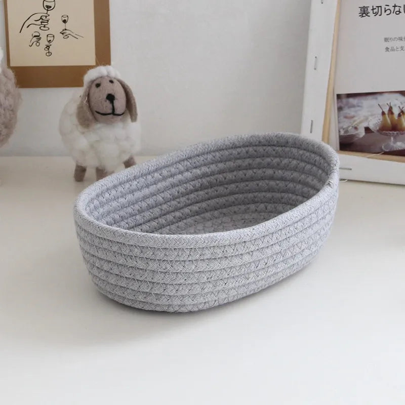 NeatSpace Cotton Rope Storage Baskets